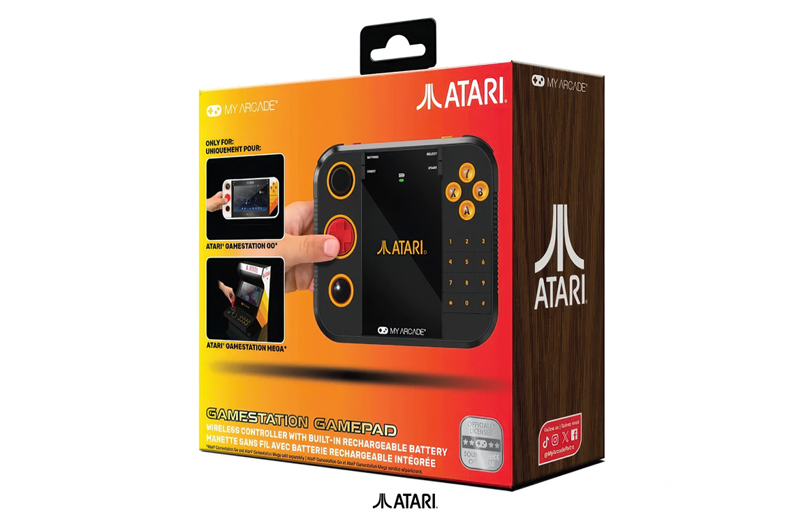 Atari Gamestation Gamepad, My Arcade