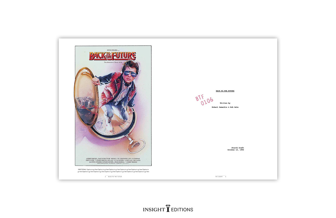 Back to the Future: The Complete Screenplay, Insight Editions