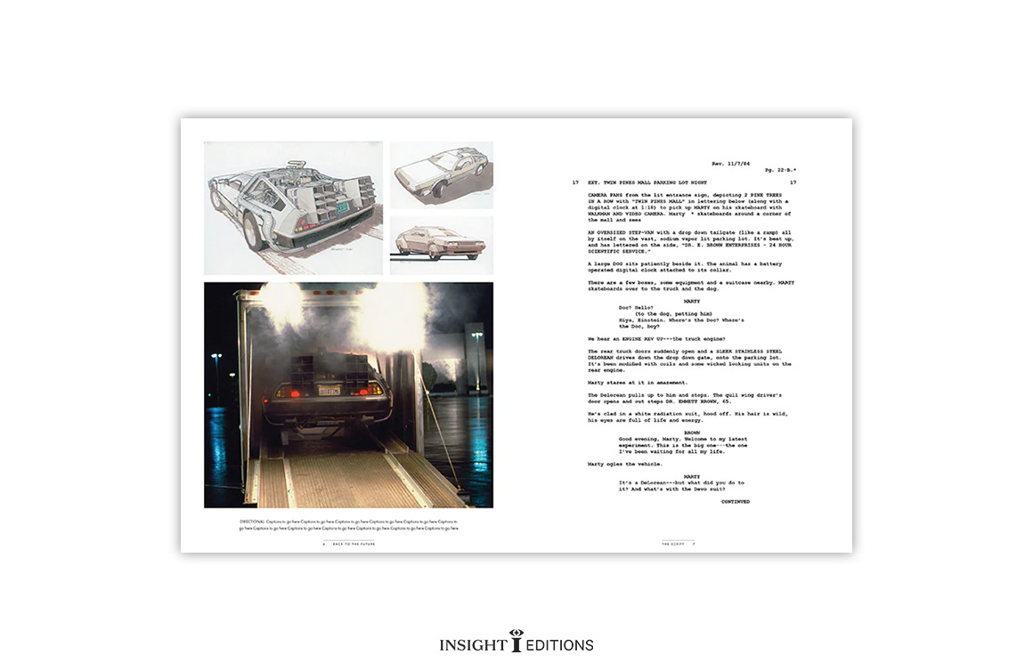 Back to the Future: The Complete Screenplay, Insight Editions