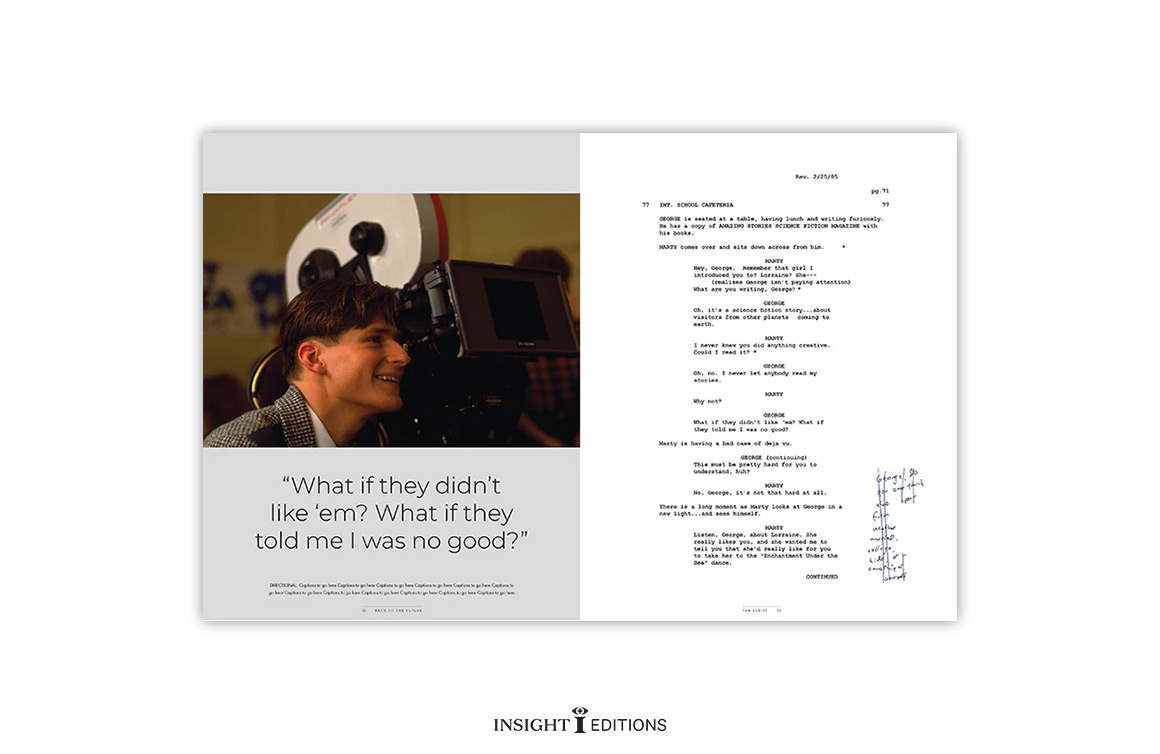 Back to the Future: The Complete Screenplay, Insight Editions