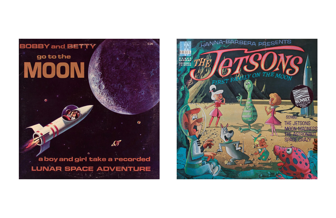 Vintage Vinyl Records, Brian Washington, Bobby and Betty Go to the Moon, The Jetsons: First Family on the Moon, Happy House Records, Hanna-Barbera Records
