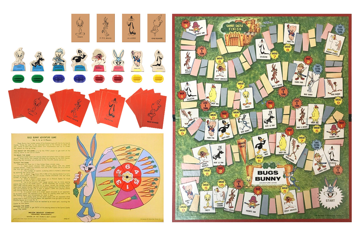 Bugs Bunny Adventure Game, Milton Bradley