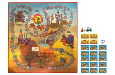 Robin Hood Board Game, Parker Brothers