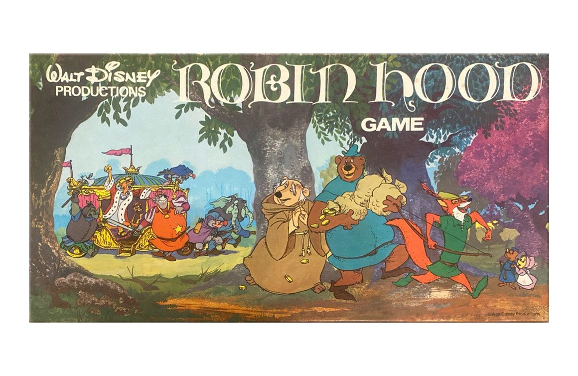 Robin Hood Board Game, Parker Brothers