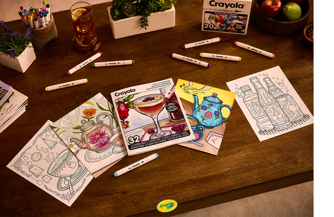 All Grown Up, Crayola Colouring Pages