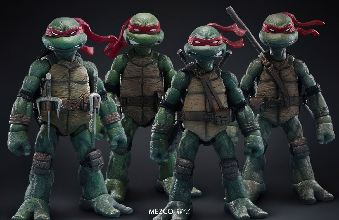 Teenage Mutant Ninja Turtles Boxed Set, Mezco Toyz