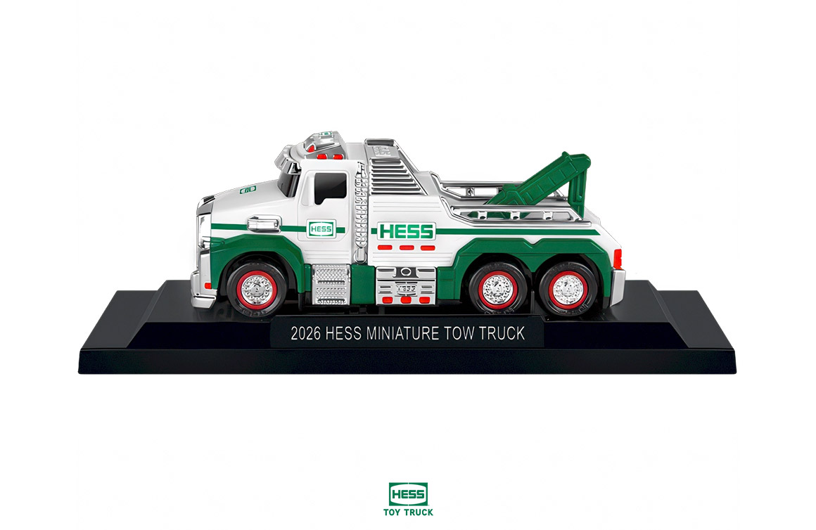 2026 Mini Toy Truck Collection – America 250 Edition from Hess Toy Trucks, Mini Tow Truck