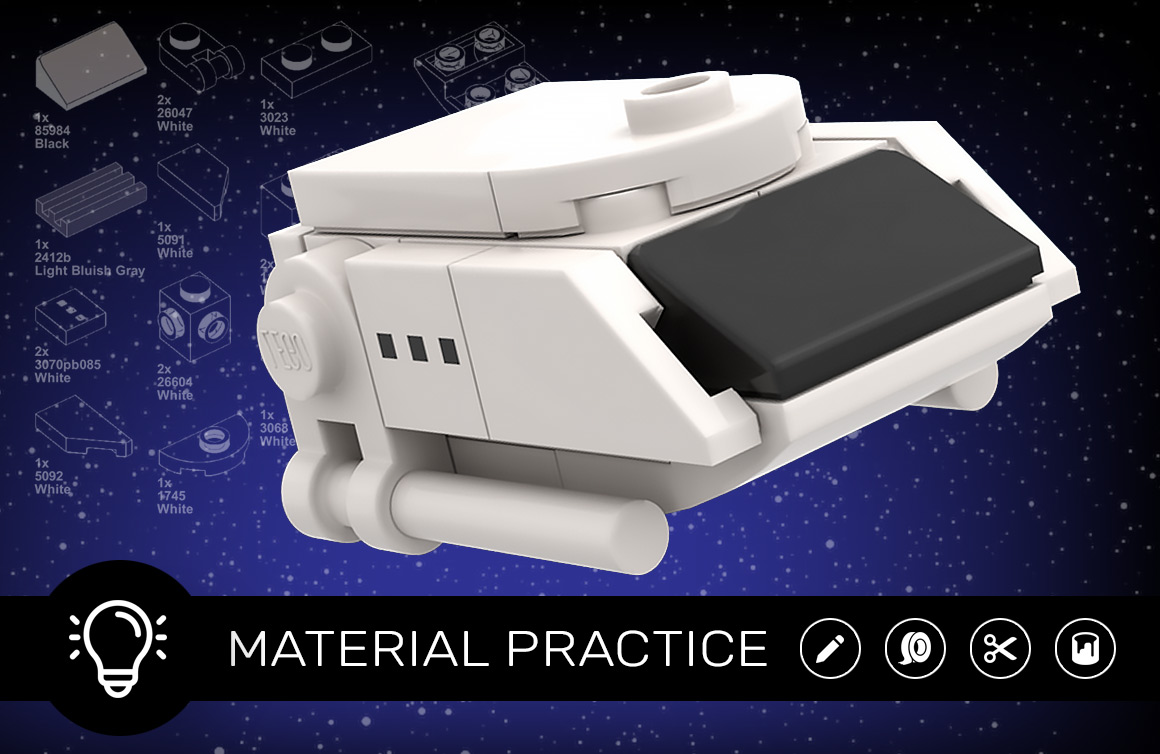 Star Trek Shuttlepod, Star Trek LEGO, Rebrickable LEGO Plans