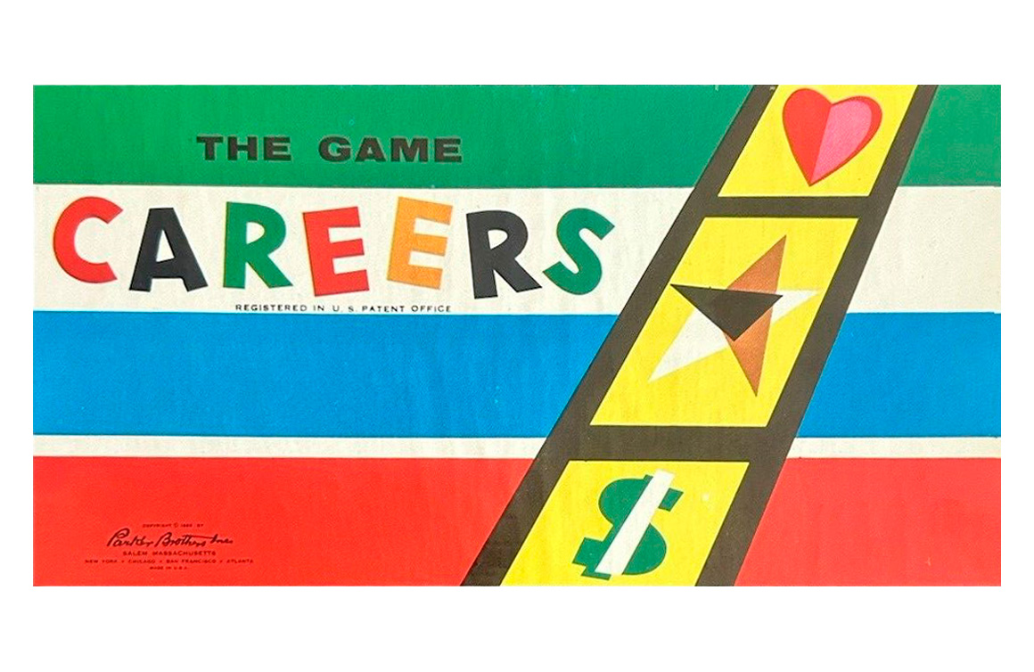 Vintage Board Games, Careers Board Game