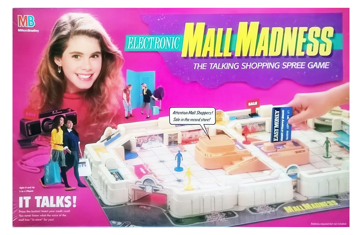 Vintage Board Games, Electronic Mall Madness