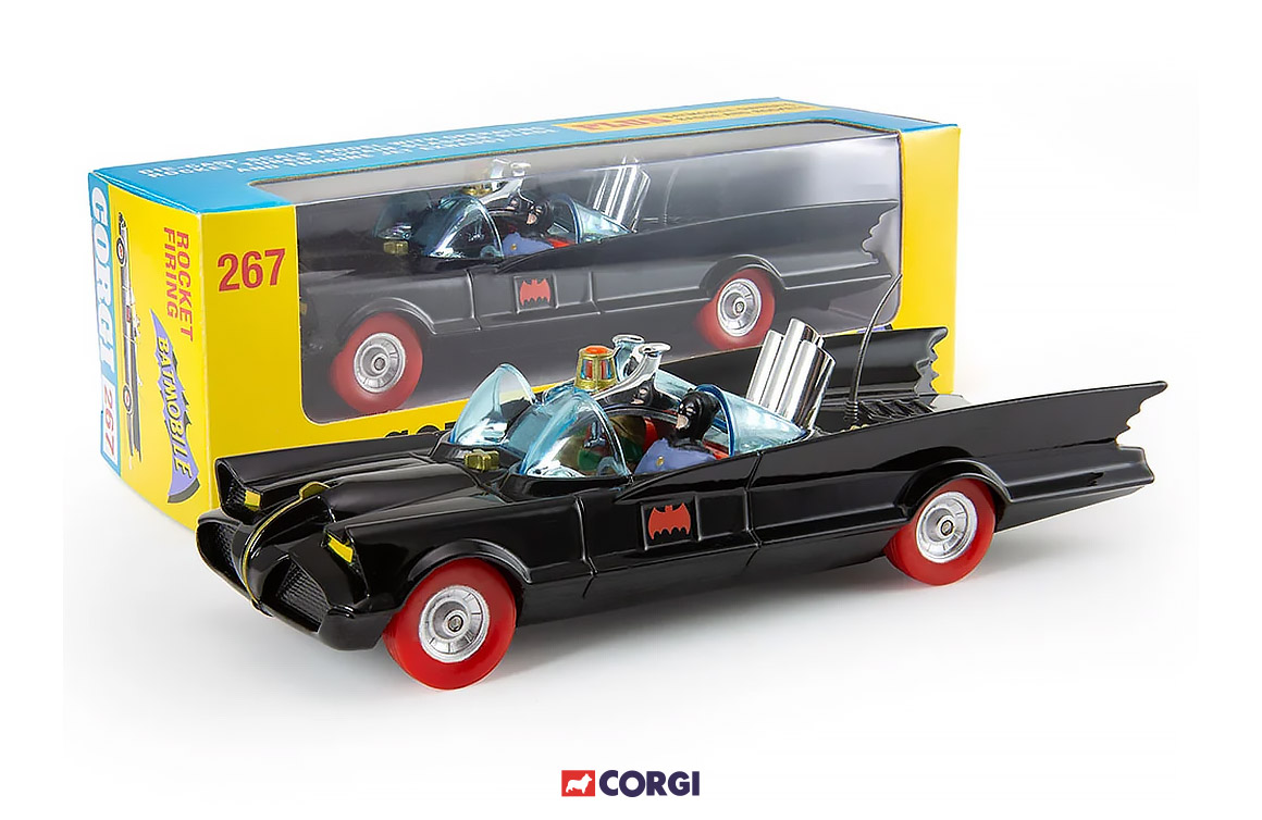 Batmobile Red Wheels 60th Anniversary Edition, Corgi