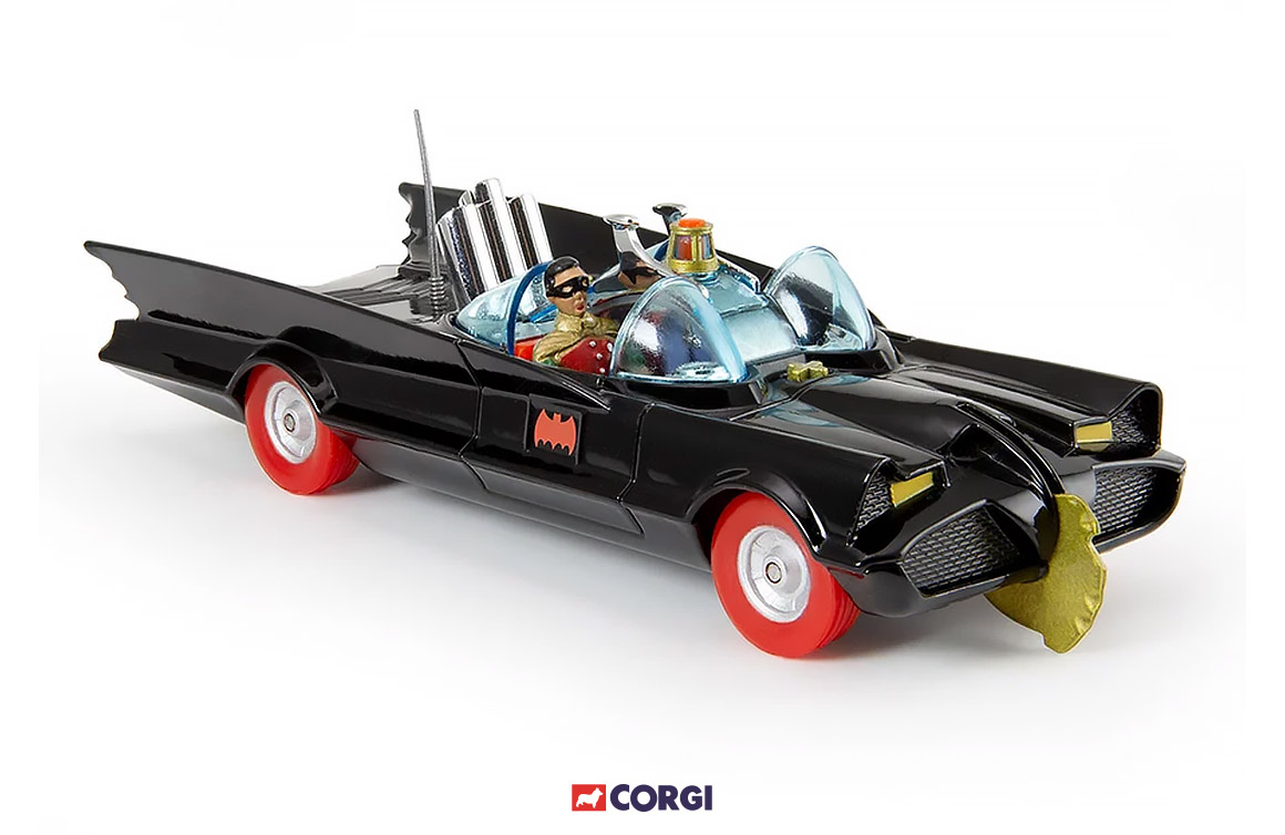 Batmobile Red Wheels 60th Anniversary Edition, Corgi