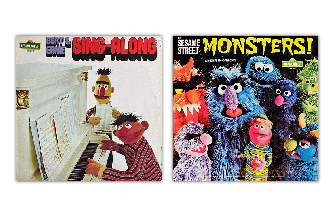 Sesame Street Vinyl Records, The Sesame Street Monsters!, Bert and Ernie Sing-Along