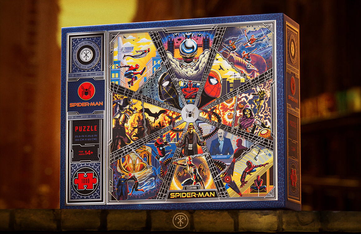 Spider-Man Premium Jigsaw Puzzle, theory11