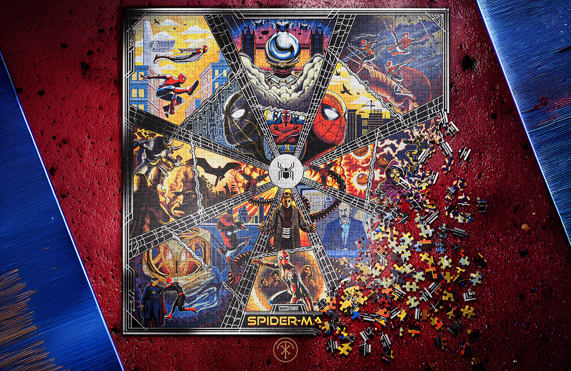 Spider-Man Premium Jigsaw Puzzle, theory11