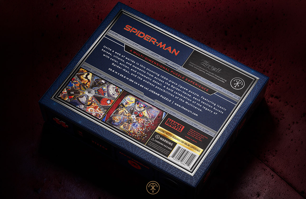 Spider-Man Premium Jigsaw Puzzle, theory11
