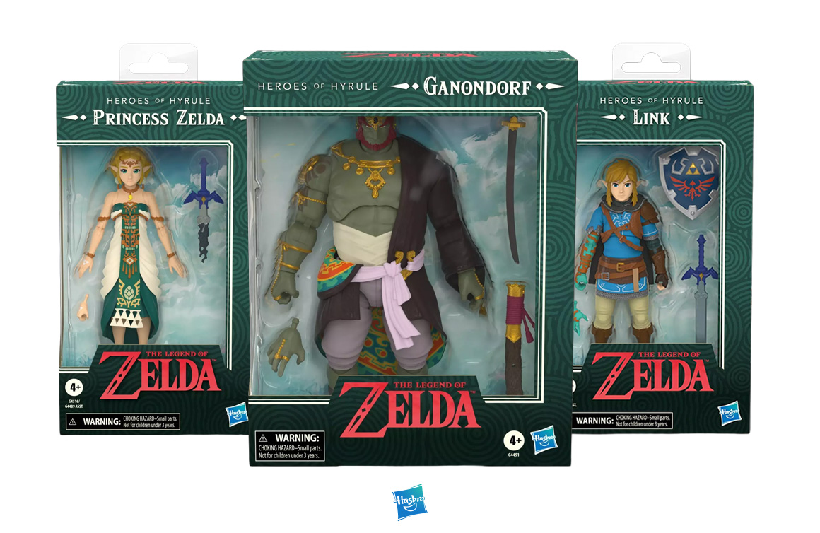 The Legend of Zelda Heroes of Hyrule Figures, Hasbro